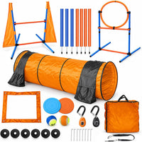 Dog Agility Equipment, 80-Piece Dog Agility Course Backyard Set – Essentials for Dogs