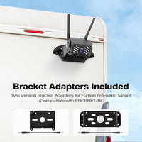 7 Inch Wireless RV Backup Camera System for Truck/Trailer/Camper/Bus, 1080P Dual/Quad Split Screen with DVR, Clear Night Vision, Support 4 Cameras, IP68 Waterproof Digital Wireless System