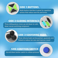 Fidget Dodecagon-12 Sided Fidget Toy Cube for Kids - A2 White - image 3