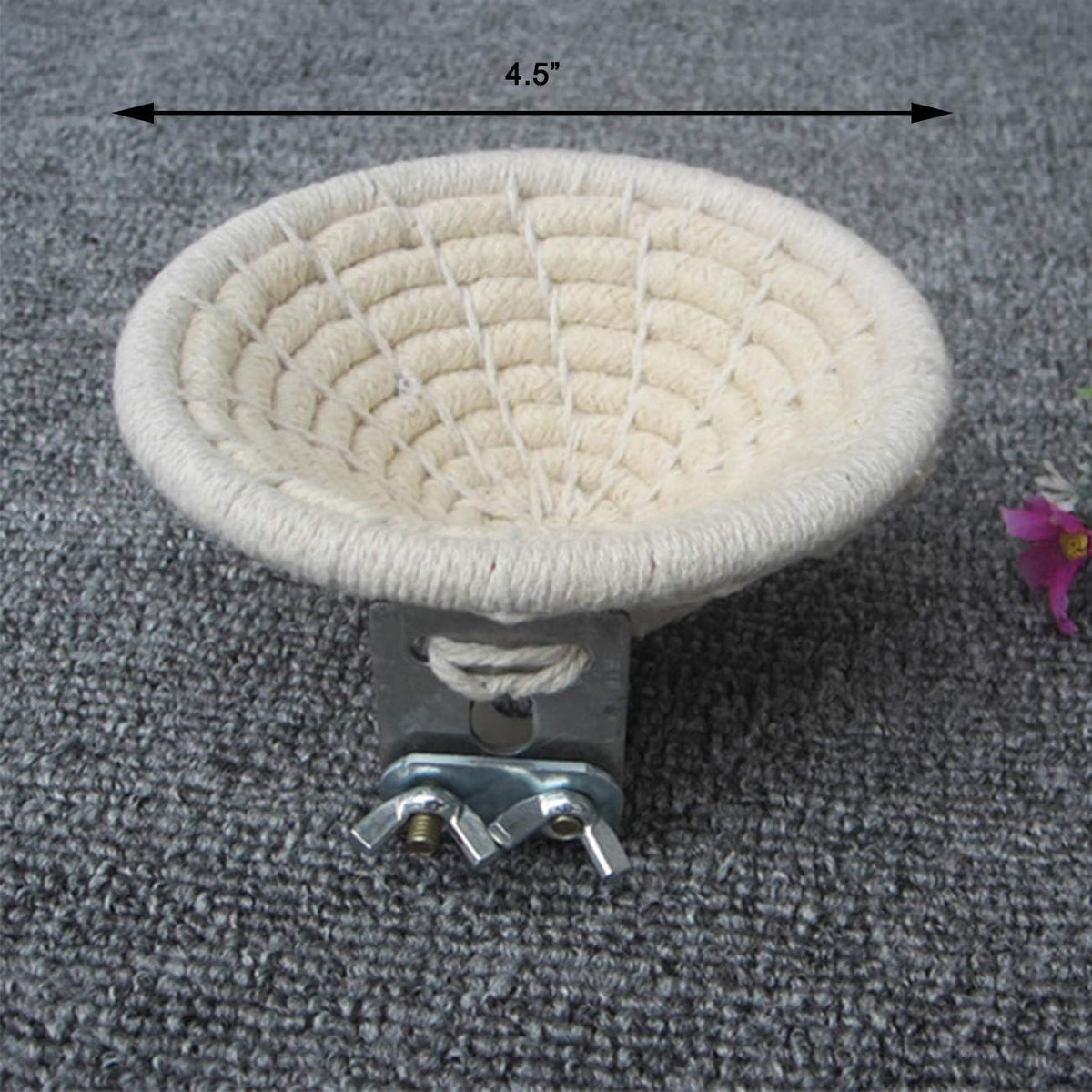 Orgrimmar Handmade Cotton Rope Bird Nest Breeding Nest Hatch House - image 2