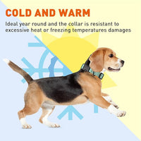 Dogline Biothane Waterproof Dog Collar with Quick Release Buckle Strong Coated Nylon Webbing with Odor- Proof for Easy Care Easy to Clean Fits Small Medium Large Dogs, Sage Green 5/8" W 9-14" L