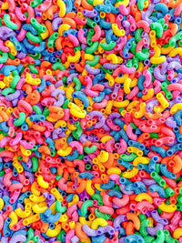 Sensory-N-Stuff rainbow colored elbow pasta sensory bin filler - view 6