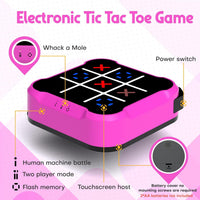 Bacare Tic Tac Toe Bolt handheld electronic game with lit-up grid - view 5