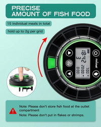 Automatic Fish Feeder for Aquarium Portion Control & Moisture-Proof – Essentials for Fish - image 2