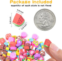 Wolpark mini erasers for kids shaped like cakes, donuts, ice cream, fruit and hearts - view 8
