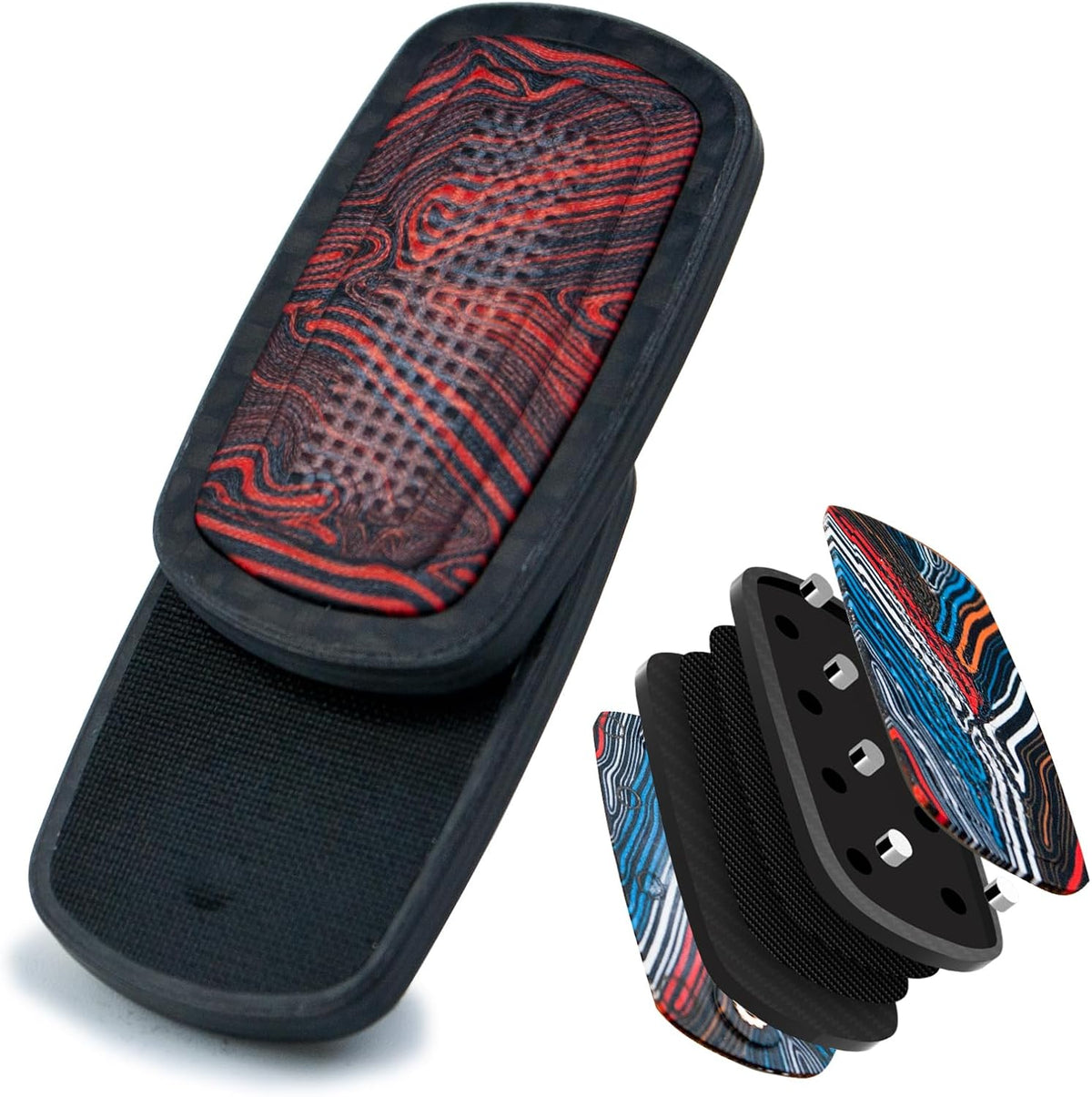 DjuiinoStar DFS-28 carbon fiber magnetic fidget slider, free-floating design - view 3