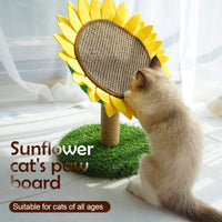 Cat Scratching Post, Sunflower Claw Scratching Post for Kitty - image 2