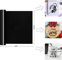 Prime Vinyl Permanent Vinyl - Glossy Black / 55FT - image 2