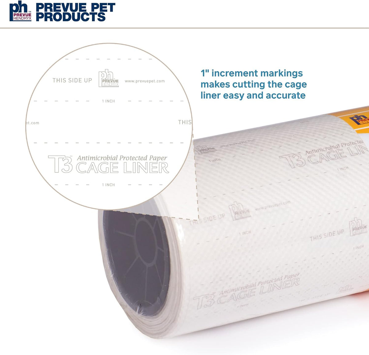 Prevue Pet Products T3 Cage Liner Bird Cage Accessories - 18 in / 100 ft - image 4