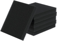 Pawfly 4 Pack Aquarium Bio Sponge Filter Media Pad - 6 Pack（40 PPI）