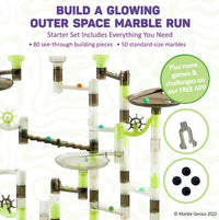 Marble Genius Marble Run Starter Set STEM Toy for Kids Ages 4-12 – Fun for Kids & Family - Space - image 3