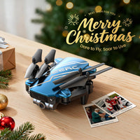 DEERC D20 Mini Drone for kids 1080P HD FPV Camera Remote Control - D20-Blue - image 2
