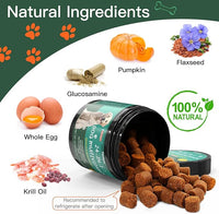 Dog Vitamins and Supplements, Senior & Puppy Multivitamin for Dogs Support with Glucosamine Chondroitin Omega Probiotics - Dog Multivitamins Chewable for Hip & Joint, Skin, Immune - (Chicken 120 Ct)