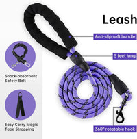 IVY&LANE No Pull Dog Harness for Medium Dogs - Purple / X-Large - image 3