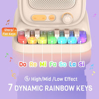 PRUNUS C20 Mini Karaoke Machine - C60-Beige - image 2