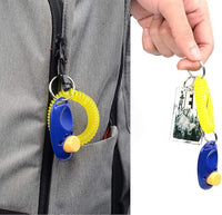 Rocutus 10-Piece Colorful Pet Training Clickers with Wrist Strap - Train Dogs, Cats, Horses & More