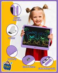 TEKFUN 15" LCD Writing Tablet for Kids - Purple / 15 Inch - image 2