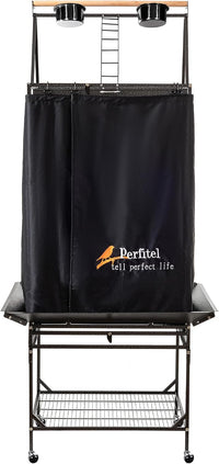 Bird Cage Cover Black Good Night Blackout Birdcage Cover – Essentials for Birds - 61 inch