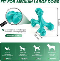 Dog Chew Toys for Aggressive Chewers Large Breed - Blue - image 2