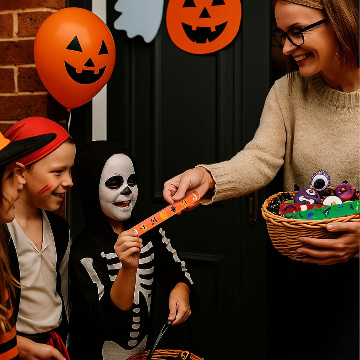 LovesTown Slap Bracelets for Kids - Halloween - image 2