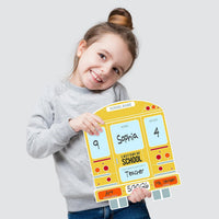 Canopy Street first and last day of school dry erase sign set in notebook design, 10 x 12 inches - view 13