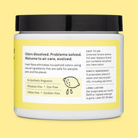 Fresh Wave Lemon Odor Removing Gel, 15 oz. | Odor Absorbers for Home | Safer Odor Relief | Natural Plant-Based Odor Eliminator | Every 15 oz. lasts 30-60 Days | For Cooking, Trash & Pets