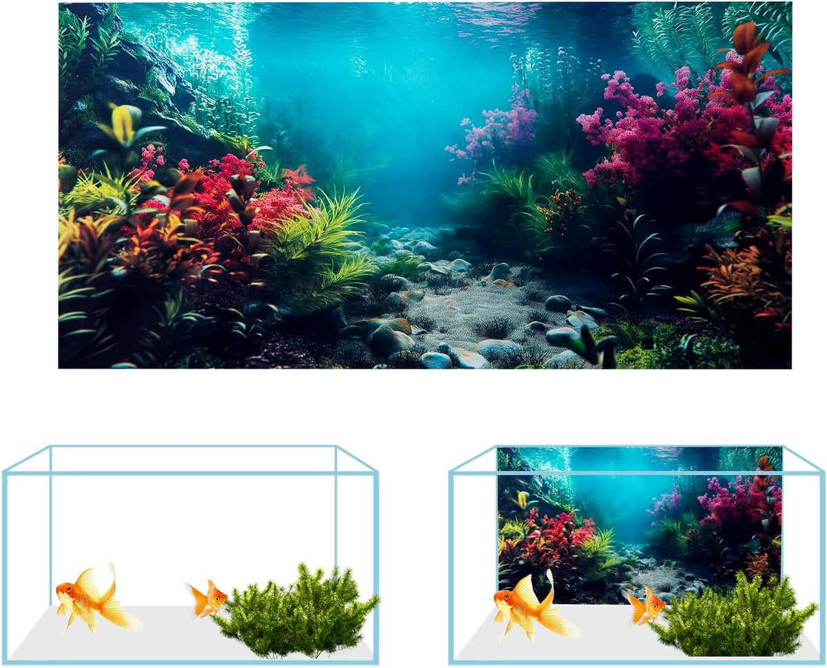 3 Pack Aquarium Background - 24x12 Inch - image 3