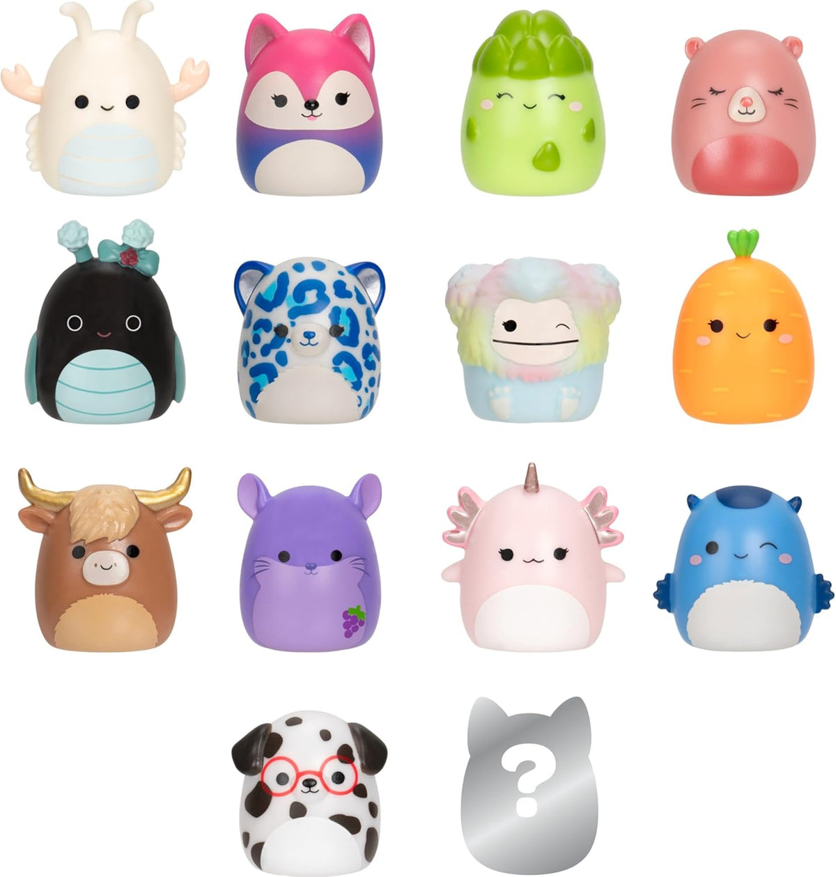 Squish-a-longs Mini-Squish 14 pack Wave 5 with accessories and ring - view 2