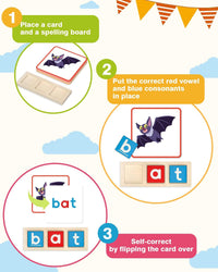 Wooden CVC Word Spelling Games - image 2