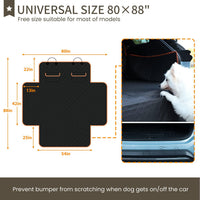 NESTROAD SUV Cargo Liner for Dogs - Black / Large - image 2