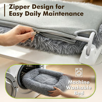 Foldable Cat Window Perch - Gray / 24''x18'' - image 3