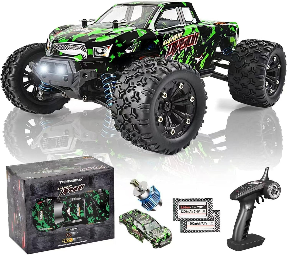 TENSSENX 1:18 Scale All Terrain RC Cars