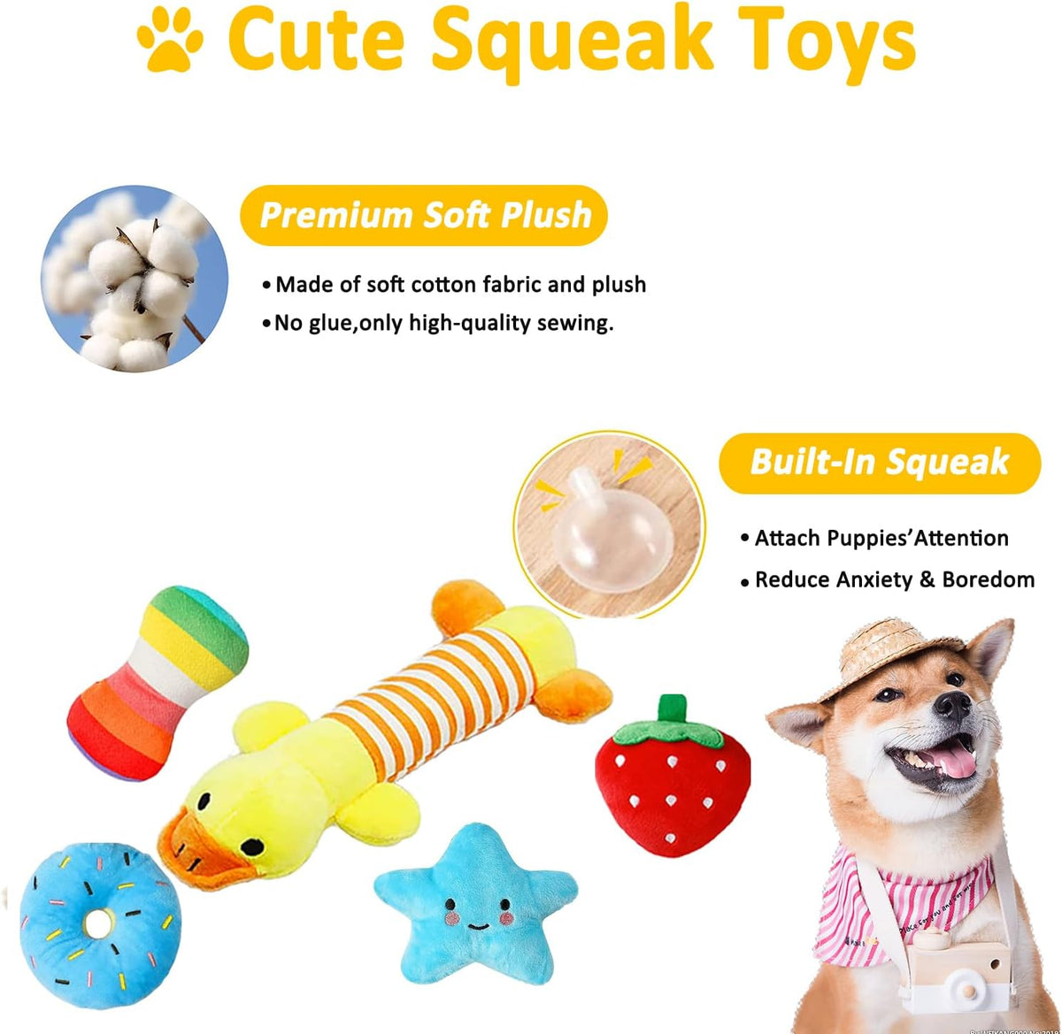 Aipper Dog Toys 25 Pack for Fun and Teeth Cleaning - image 4