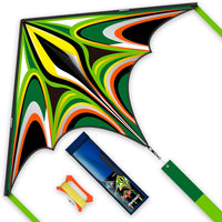 Kite, Large Delta Kites for Kids and Adults - Dark Green