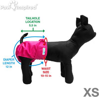 Paw Inspired Disposable Leakproof Dog Diaper Liners - X-Small (Combo Pack) - image 2