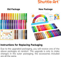 Tempera Paint Sticks, 15 Colors Solid Tempera Paint for Kids - 30 Colors with 1 Drawing Pad - image 4