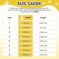 Dog Shoes, FISHOAKY Dog Shoes for Large Dogs, Mesh Breathable Dog Boots & Paw Protectors for Summer Hot Pavement Winter Snowy, 360°Anti Slip 4Pcs Dog Booties with Reflective Black (Size 8)