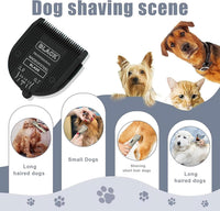 3Pcs 5-in-1 Adjustable Pet Clipper Blades - BLACK-3 - image 2