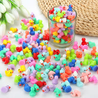 GWAHSA 240pcs Luminous Mini Resin Ducks - Mini Ducks - image 3