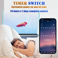 Smart App-Controlled LED Aquarium Light with 16 Million Colors - 11.2 inches - image 2