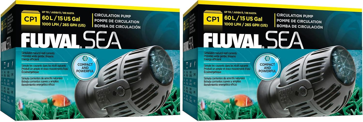 Fluval Sea CP4 Wave Maker Circulation Pump – Essentials for Fish - CP1 (Pack of 2)