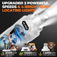 Whisper Quiet Dog Nail Grinder Safe & Stress-Free for Sensitive Dogs - White - image 4