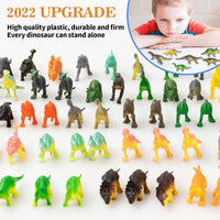 Mini Dinosaur Figures 78 Pack, Kids Dinosaur Toys - Upgrade Dinosaur - image 4