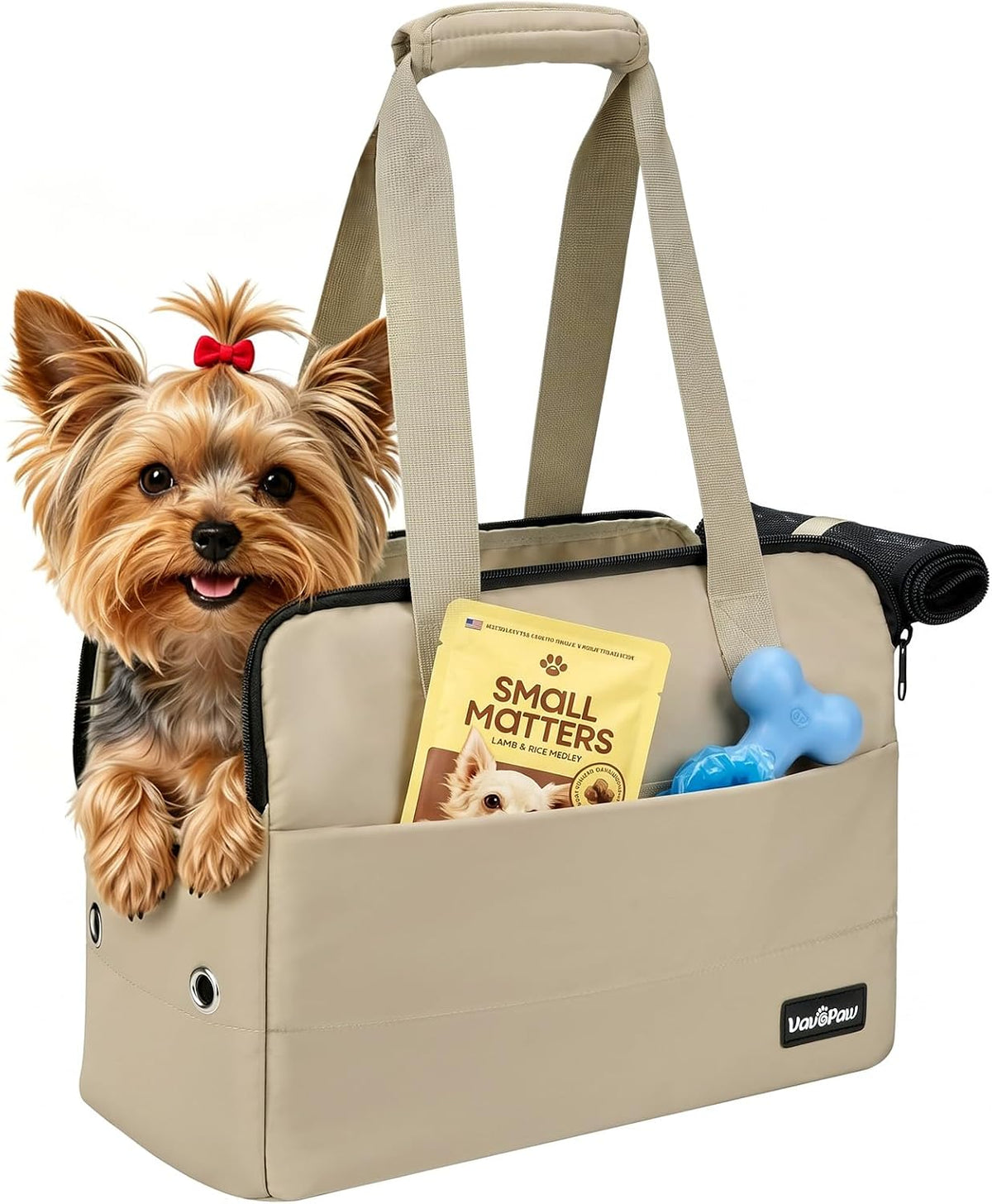 Dog Purse Carrier for Small Dogs - Khaki