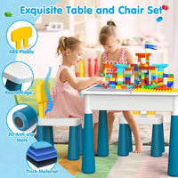 OCATO Kids Table and 4 Chairs Set Activity Table Kid Water Table – Fun for Kids & Family - A Table and 2 Chairs Set - image 4