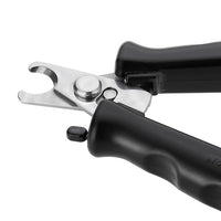 Tweezerman Small Nail Clippers for Dogs & Cats, Manual Professional Dog & Cat Nail Trimmer with Ergonomic Handle