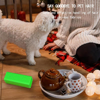 2pcs Pet Dog Cat Hair Remover, Pet Hair Removal Tool - Orangegreen - image 2
