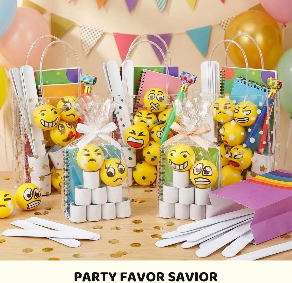 LovesTown Slap Bracelets for Kids - White - image 4