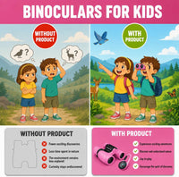 Binoculars for Kids, Perfect Toy for Little Boys and Girls - Pink - image 4