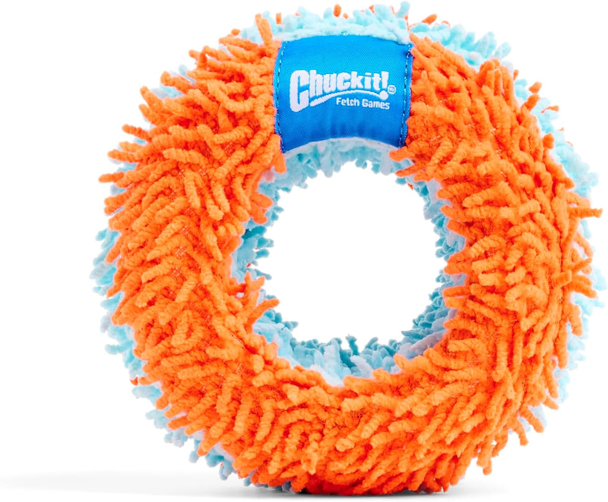 Chuckit! Indoor Fetch Ball Dog Toy, Orange and Blue - Orange & Blue Squirrel / 4.7 inches (1 Pack) - image 2
